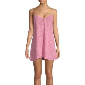 For Love and Lemons Pink Twinkle Slip Dress